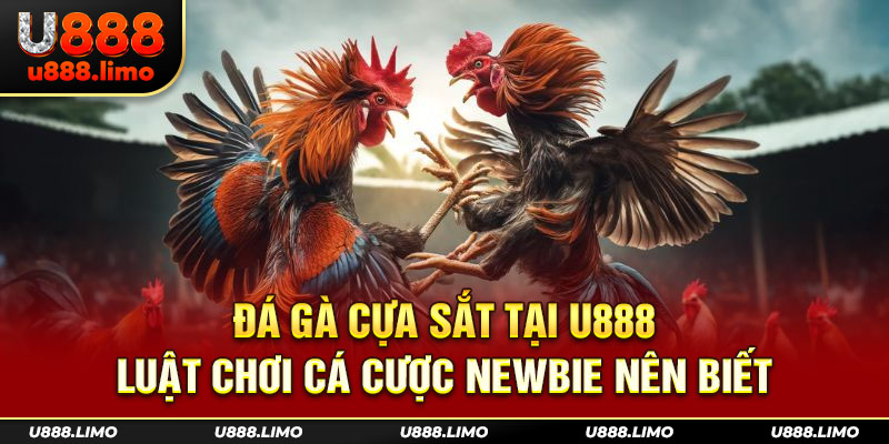 Đá Gà Cựa Sắt Tại U888 - Luật Chơi Cá Cược Newbie Nên Biết