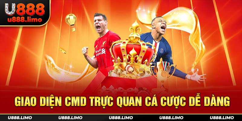 Giao diện CMD trực quan cá cược dễ dàng
