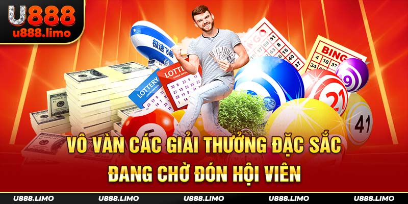 Vô vàn các giải thưởng đặc sắc đang chờ đón hội viên