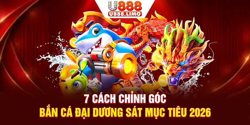 7 Cách Chỉnh Góc Bắn Cá Đại Dương Sát Mục Tiêu 2026