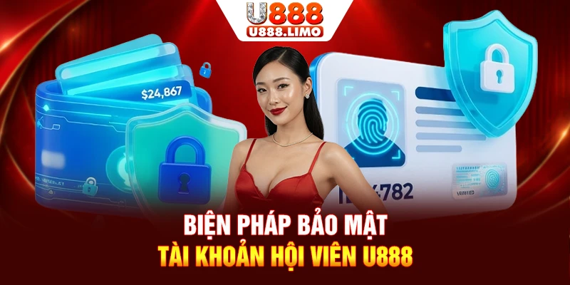 Biện pháp bảo mật tài khoản hội viên U888