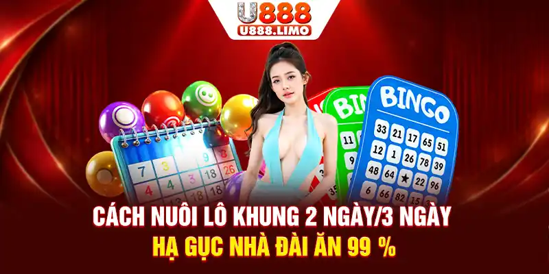 Cách Nuôi Lô Khung 2 Ngày/3 Ngày Hiệu Quả Từ Cao Thủ U888