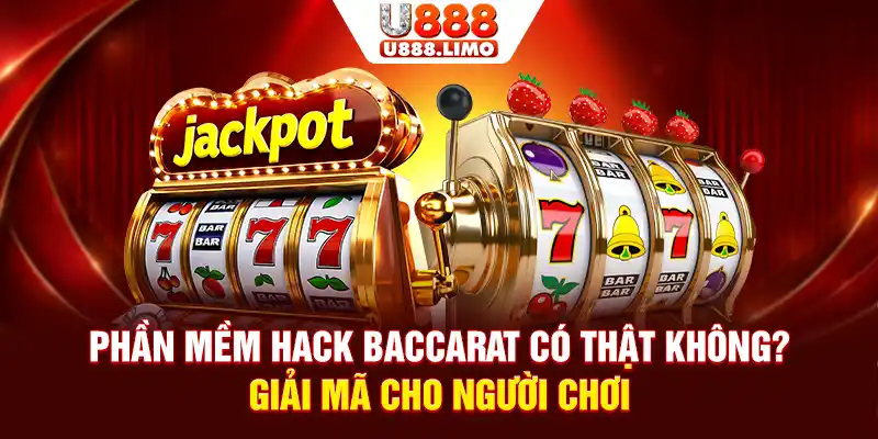 Phần mềm hack Baccarat có thật không? Giải mã cho người chơi
