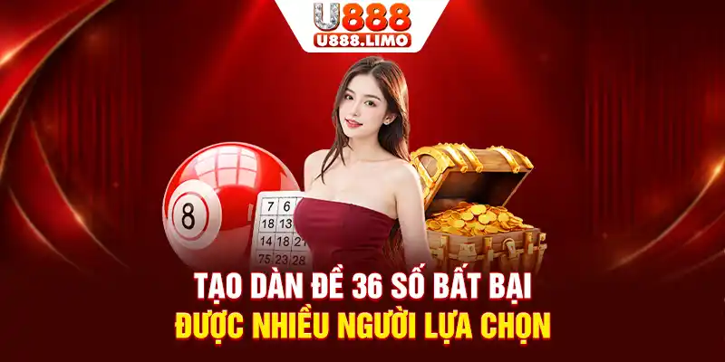 Tạo dàn đề 36 số bất bại được nhiều người lựa chọn